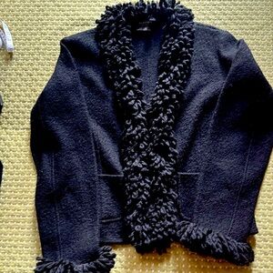 Wool, warm coat, jacket.